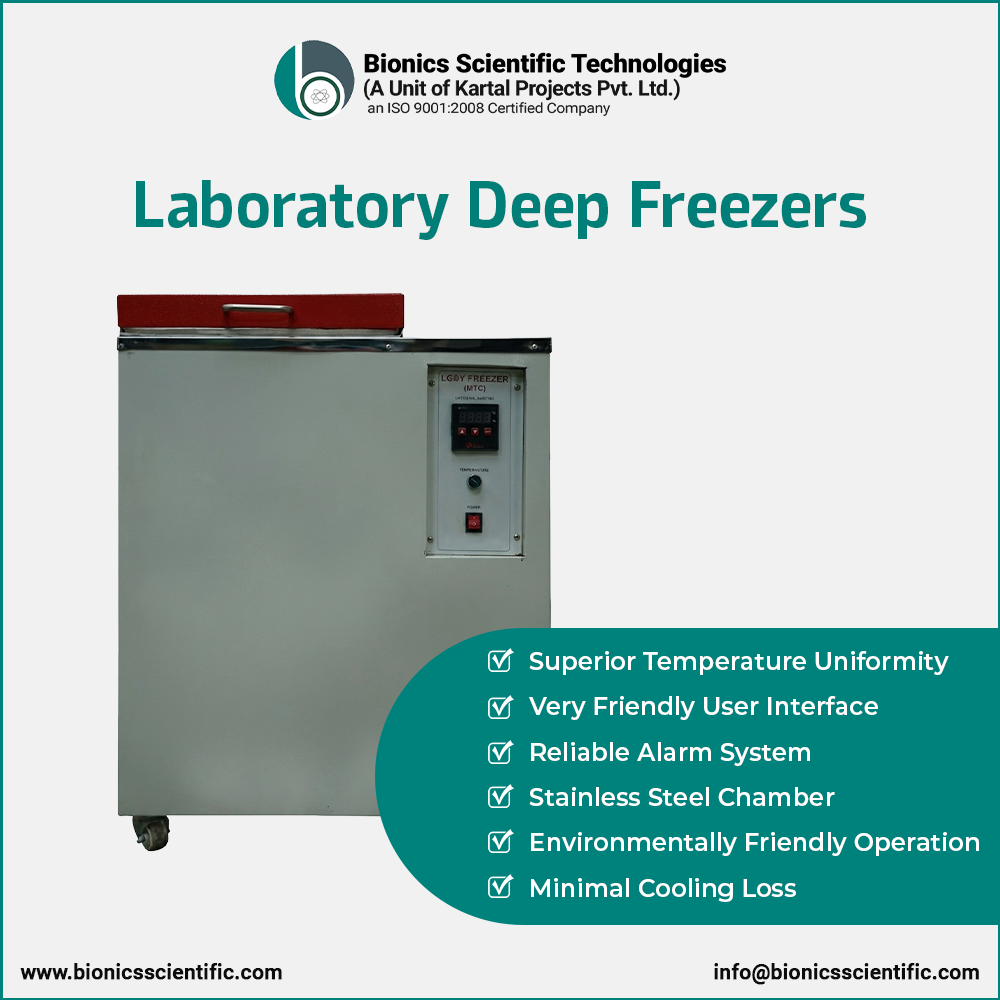 Laboratory Deep Freezer Manufacturers in India